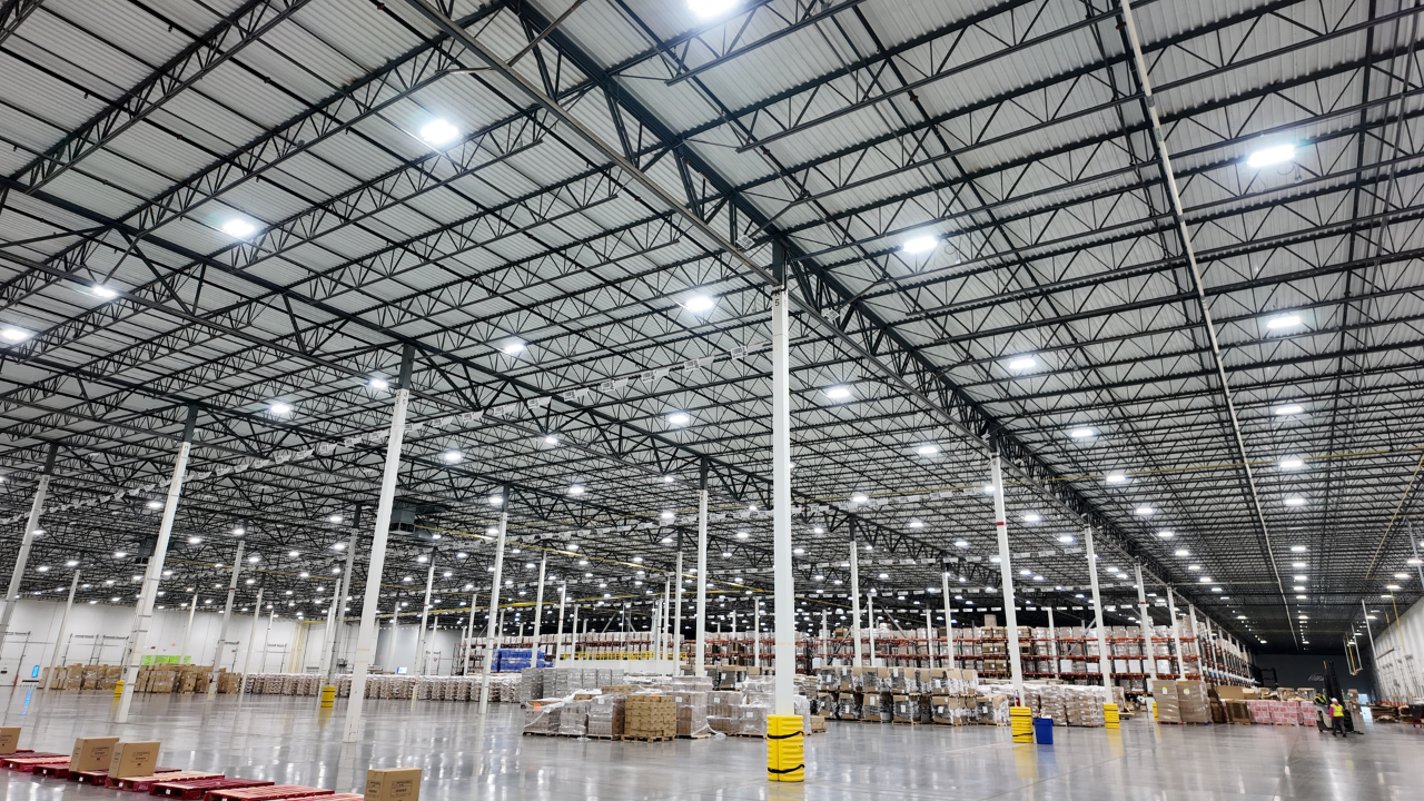 Taylor's Cincinnati food-grade warehouse — racking, bulk space, and handling