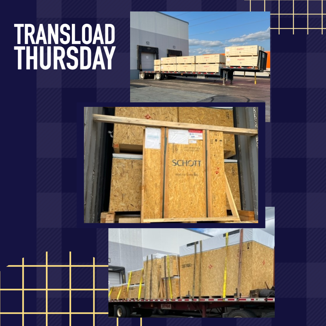 Transload Thursday — freight consolidation and repalletize